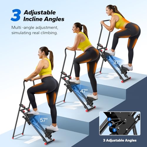 image for MERACH Stair Stepper for Home Gym Exercise, New Version Stairmaster fo