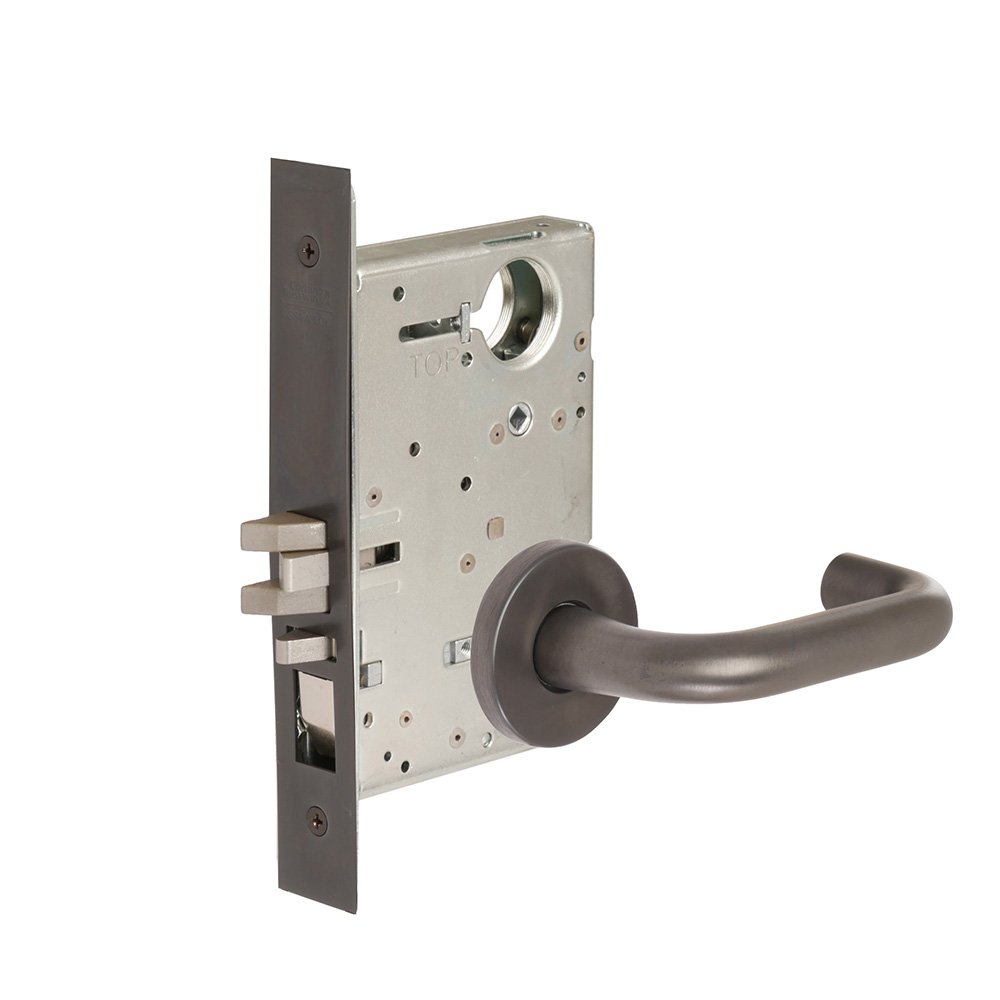 CORBINRUSSWIN ML2051-LWA-613-LC 613 Oil Rubbed Dark Bronze, Lever LWA Lustra, Entrance/Entry/Office, Steel; Stainless Steel; Bronze