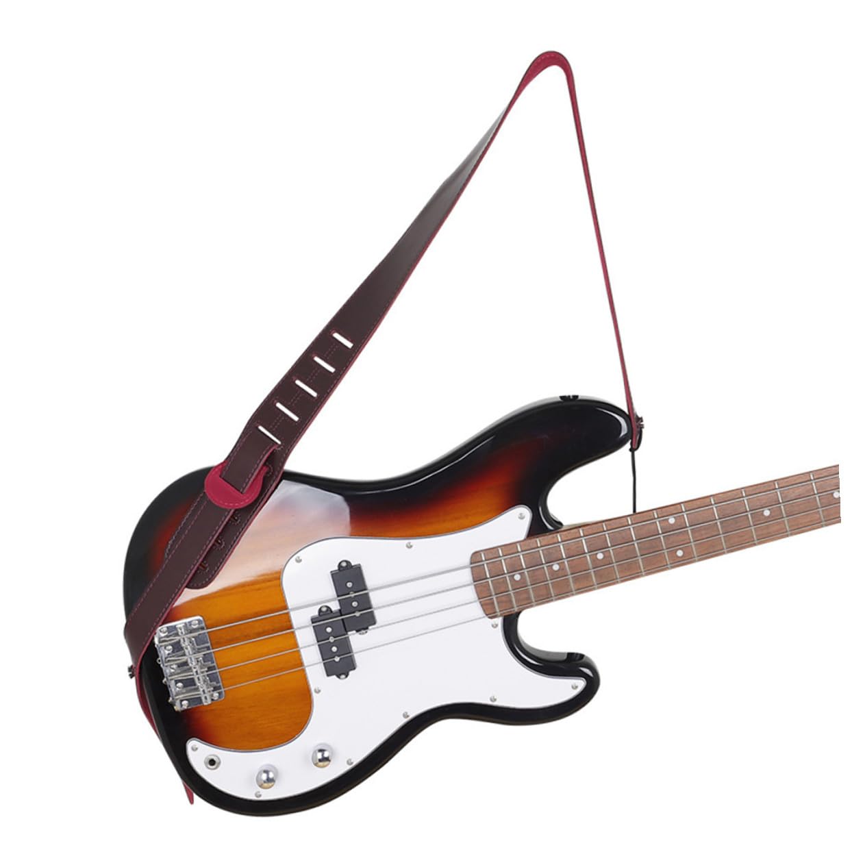 ibasenice Guitarra Bajo Correa Correas Ajustables Suministro De Guitarra a De Rendimiento a Sling a De a a De a De Cuero a De a a