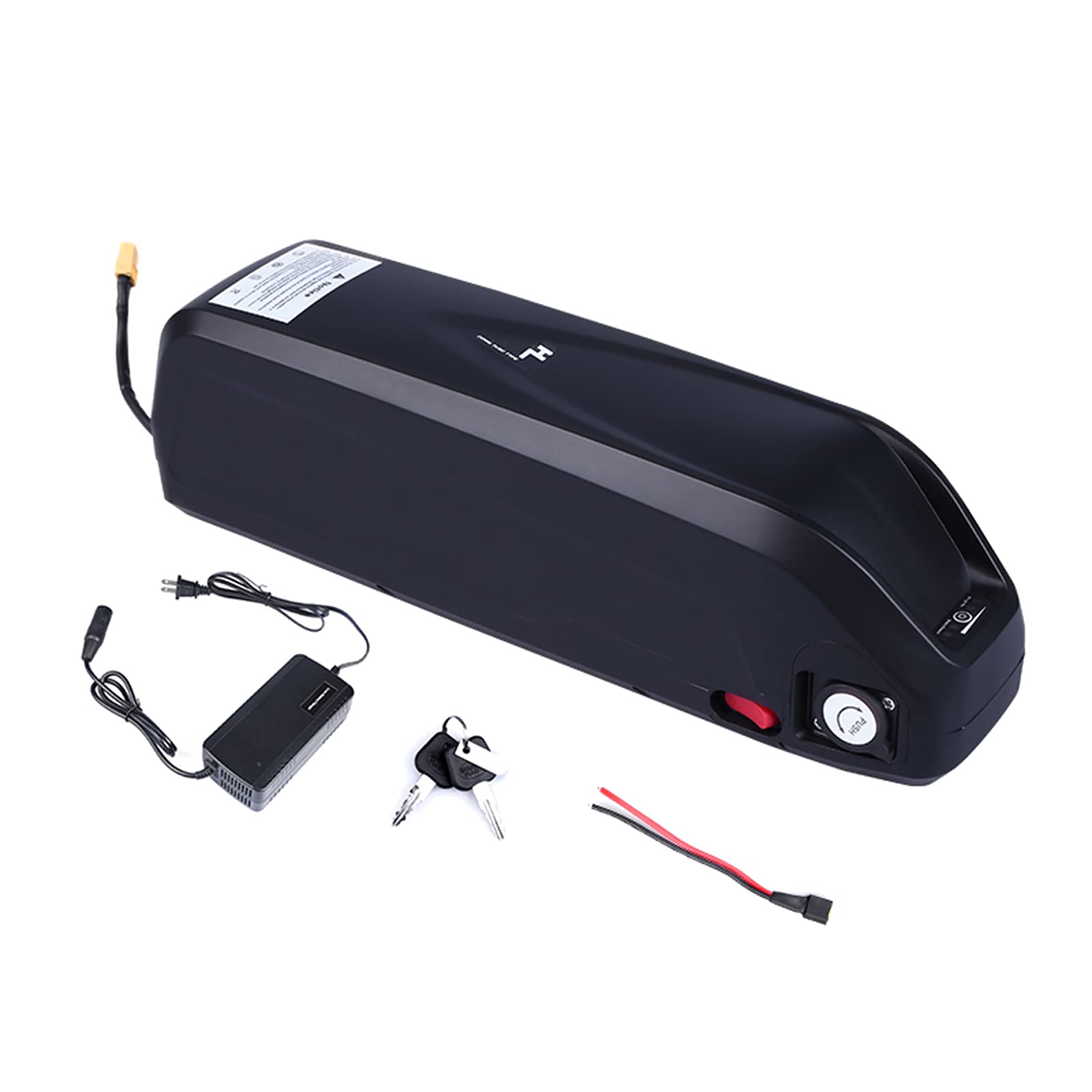 TIM-LI 36V 48V 13AH 15.6AH Lithium Ion Battery Electric Bike Battery Pack/Ebike Battery with 5V 1A USB Port And Charger, for 200W To 1000W Motor,36V15.6AH