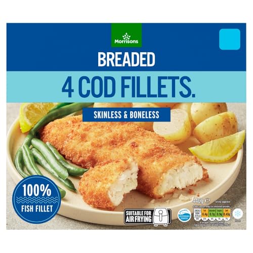 Morrisons Breaded Cod 440g