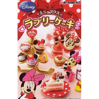 Amazon.co.jp: ディズニー ミニーマウス ラブリーケーキ 全8種セット  