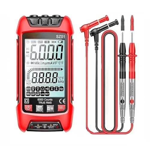 Multímetro Digital Portátil Profissional,com Iluminação - Corrent...