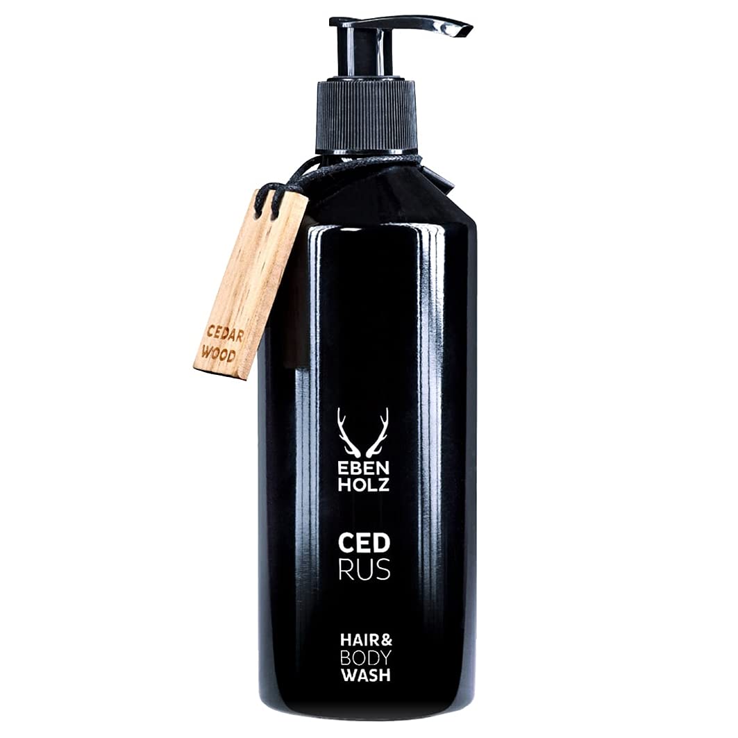 EBENHOLZ skincare CEDRUS Hair & Body Wash für Männer, 330 ml