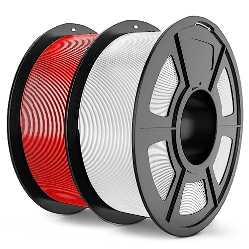 SUNLU ABS Filament 1.75mm, Highly Resistant Durable ABS 3D Printer Filament ±0.02mm,...