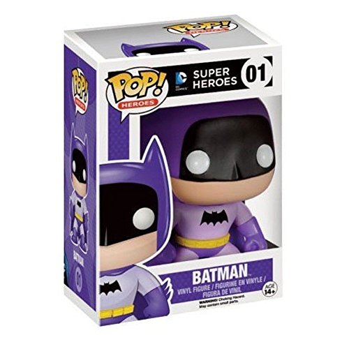 Batman 75Th Anniversary Purple Rainbow Batman Pop! Vinyl Figure - Entertainment Earth Exclusive