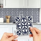 🌸IMPERMÉABLE À L'HUILE ET RÉSISTANT À LA CHALEUR : Peinture imprimée HD, aux couleurs vives, ne se décolore pas, ces autocollants en mosaïque sont idéaux pour une utilisation dans de nombreux domaines.REMARQUE: Gardez le mur sec et propre sans poussière avant de coller.