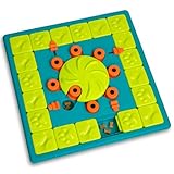 Outward Hound by Nina Ottosson Multipuzzle Level 4 Expert Dog Treat Puzzle for Enrichment, Blue