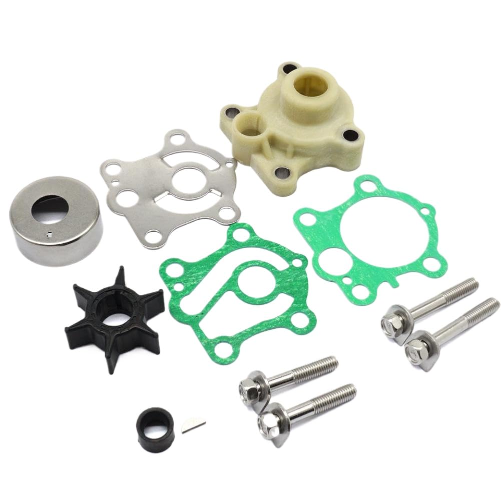 Kit Riparazione Pompa Acqua Compatibile Con Fuoribordo 48 55 60 HP | Adatto ai modelli a 2 tempi 48W, W55, 675; Sostituisce i numeri di parte 84188M, 18-3425, 46-84188T