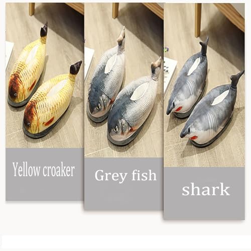 Women's Warm & Fun Duck Fish Plush Slippers4