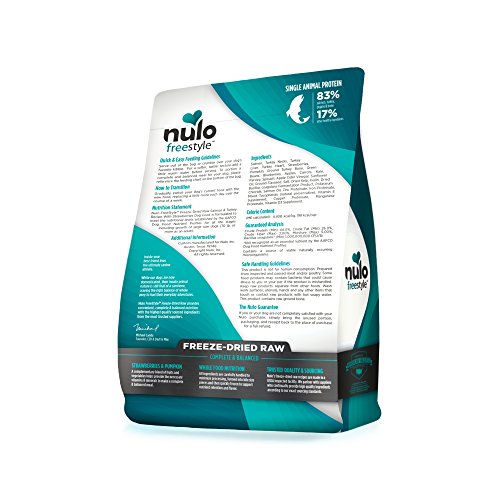 Image of Nulo Freestyle Freeze-Dried Raw, Ultra-Rich Grain-Free Dry Dog Food for All Breeds and Life Stages with BC30 Probiotic for Digestive and Immune Health 13 Ounce (Pack of 1)