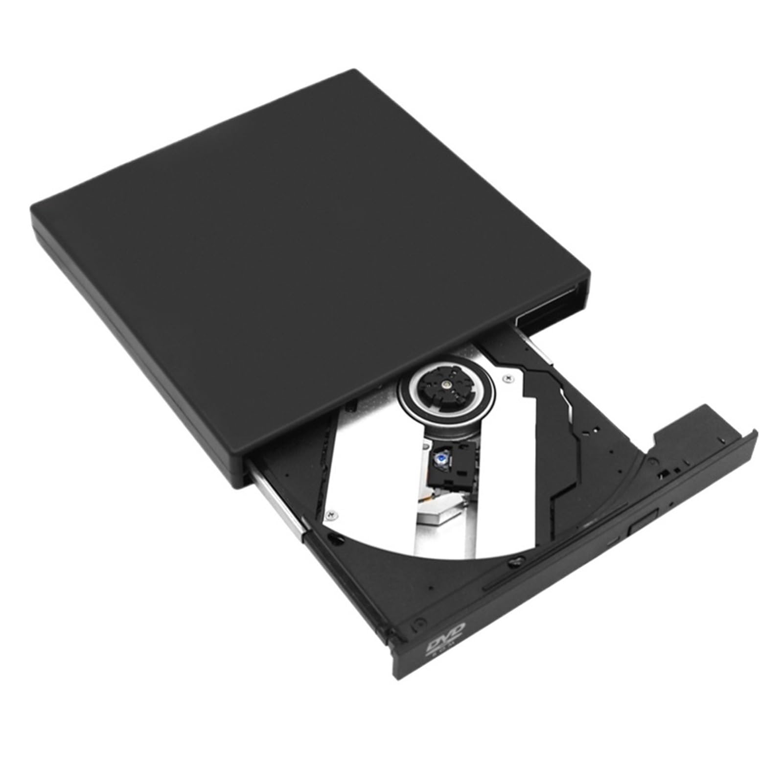 Reproductor De CD DVD Óptico Externo USB 2,0 Combo Plug and Play For PC Portátil Escritorio