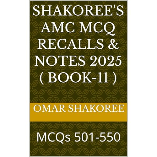 Shakoree's AMC MCQ Recalls &amp;amp; notes 2025 ( Book-11 ) by Omar Shakoree episode artwork