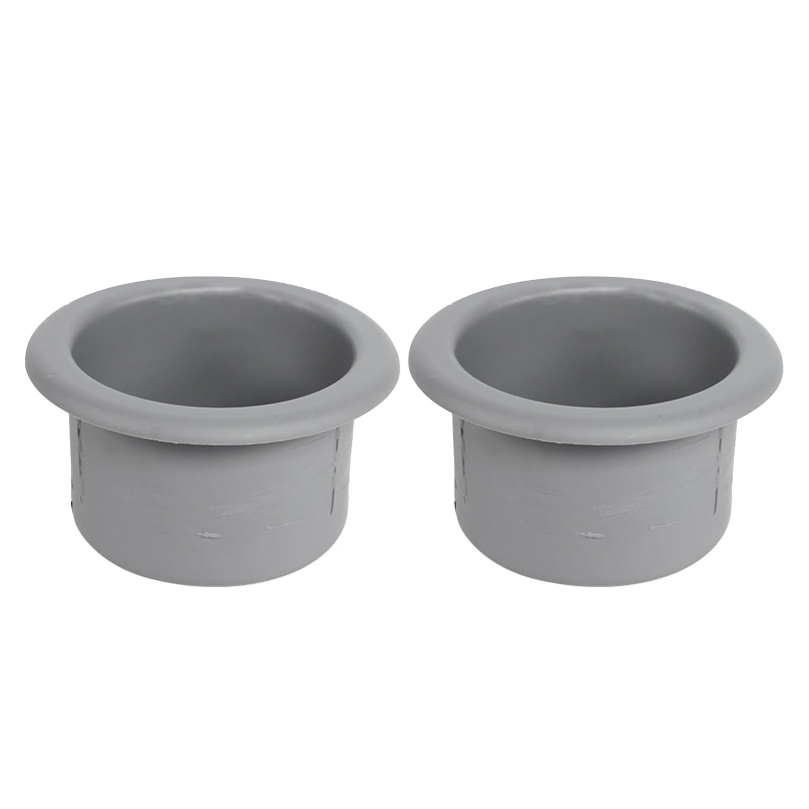 LUOFANG 2Pieces Cup Holder Insert Plastic Table Cup Holder Couch Cup Holder Insert Black Car Drinks Holder Insert for Sofa Couch