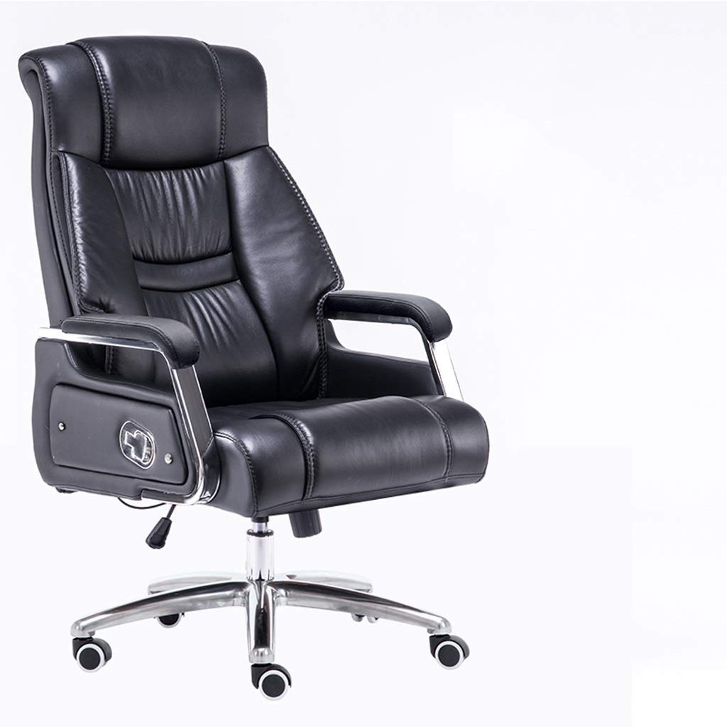 GAAHRQQQ Stools Computer Chair Home Comfortable Lunch Break Chair Massage Reclining Office Chair Leather Boss Chair Lift Swivel