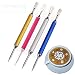 Yinyol Stailless Steel High-end Coffee Art Pen ( Red) 1 Piece