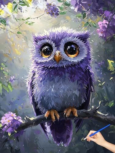 �������G �t�N���E �����h��G �� Paint by Numbers �i���o�[�y�C���g �q�� ���S�� DIY Cheerful Painting ��H�| �|�p��h���� �A�N�����L�b�g ��l�̂��߂̃N���G�C�e�B�u�Ȏ �a�����v���[���g �z�[�� �I�t�B�X��