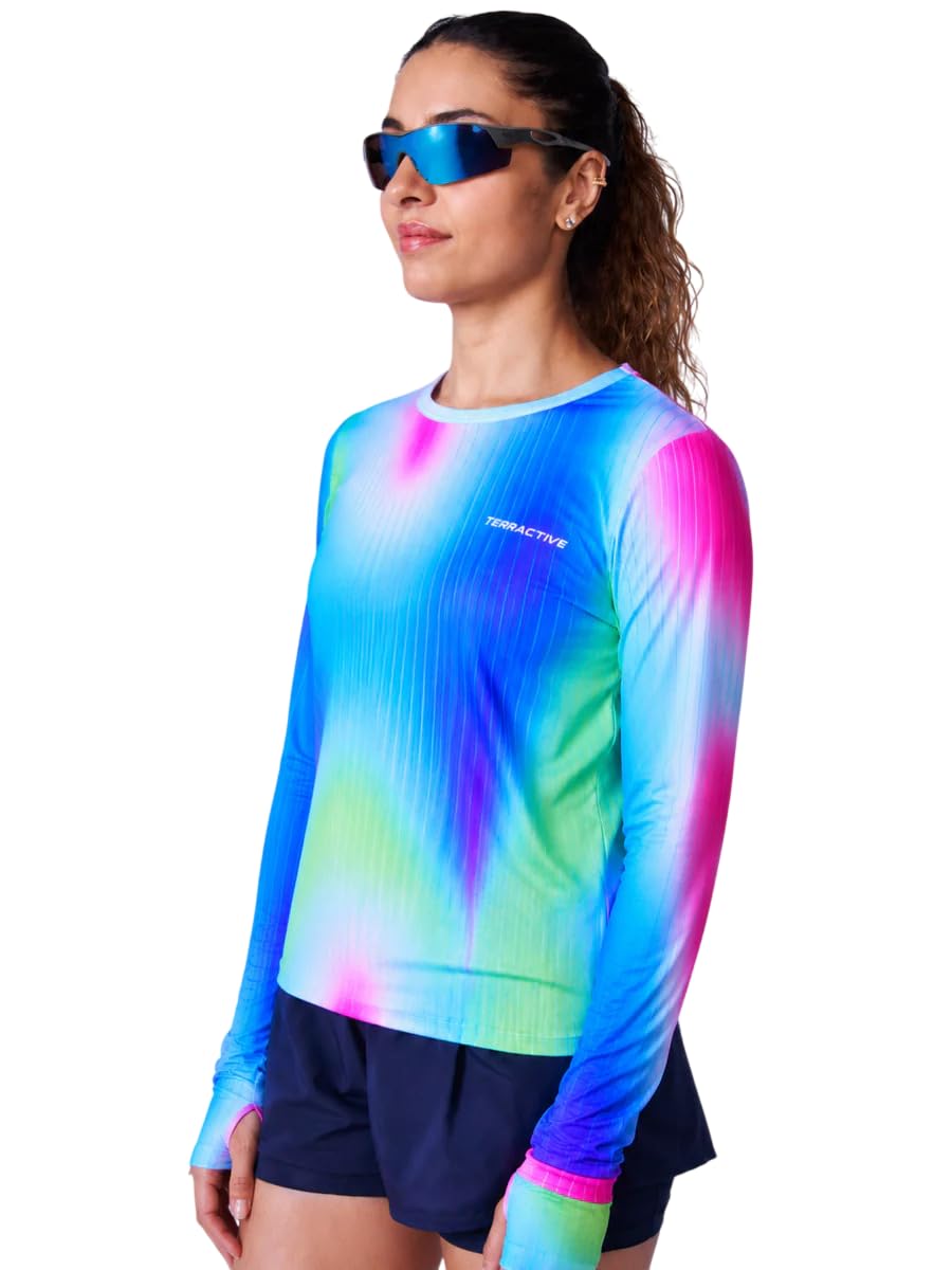 terractive Women's 101 GSM Full Sleeve Running T-Shirt-picture-21