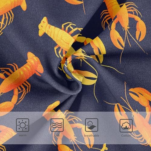 Ocean Lobster Blue Toddler Girls's Underwear 2T 23028623