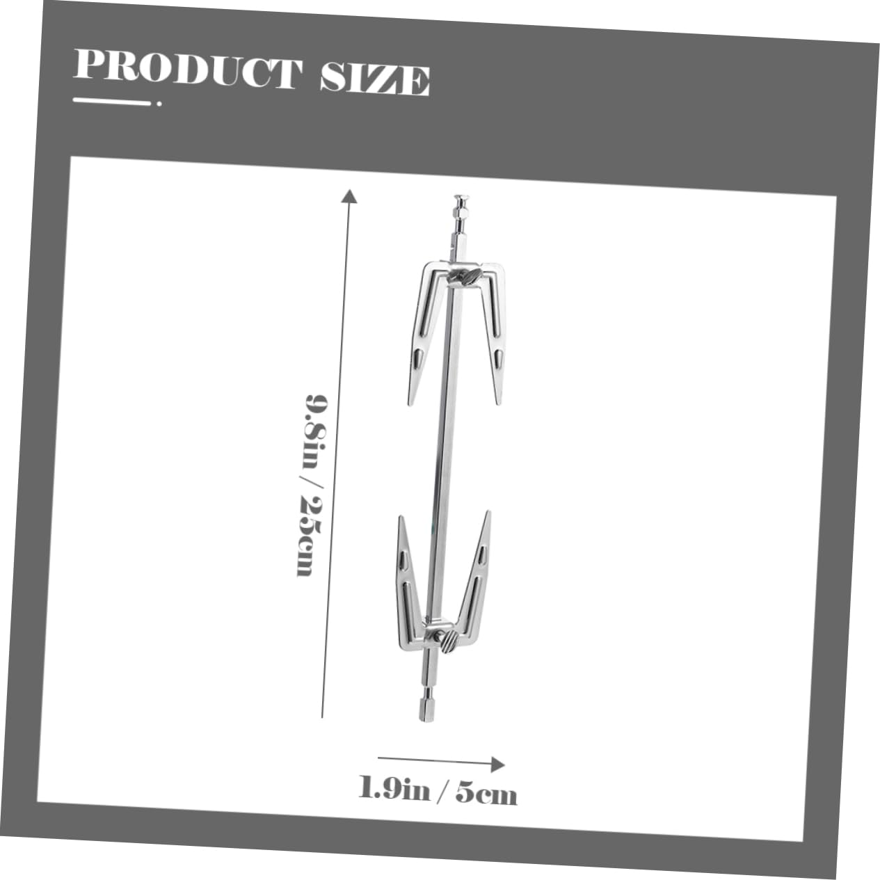 Toddmomy 3pezzi Forchette Bbq Inossidabile Girevoli e Versatili Per Grigliate Accessori Per Barbecue Per e