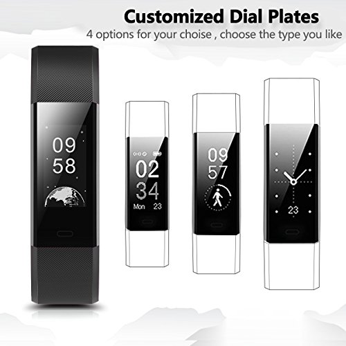 Fitness arm band, Elete CPRO Fitness Tracker con