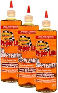 Rislone Hy-Per Lube HPL201-3PK High Performance Oil Supplement - 32 oz, (Pack of 3)
