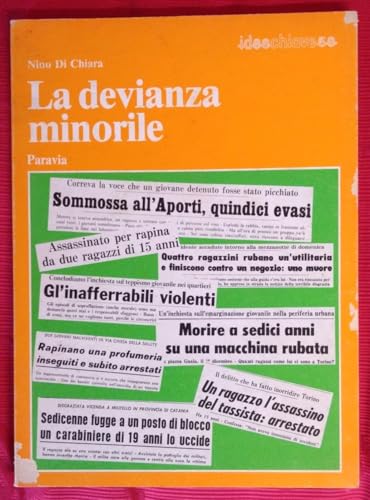 LA DEVIANZA MINORILE