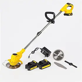 Roçadeira Aparador Grama A Bateria Recarregável 21v 750w 110v/220v Profissional Com Acessórios Tcg21c The Black Tools