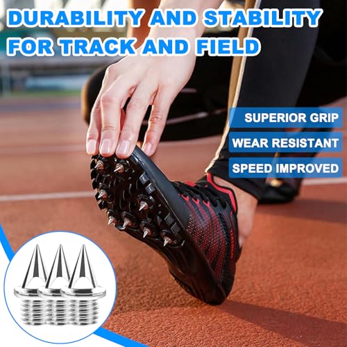 whpqhw 90PCS 1/4Inch Track Spikes - Image 5