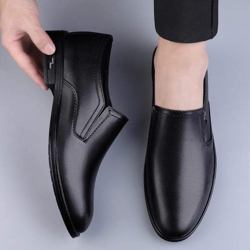 Men's Casual Shoes Soft-Soled Slip-on Shoes Comfortable Breathable Flat-Heeled wear-Resistant Oxford Shoes for Men2