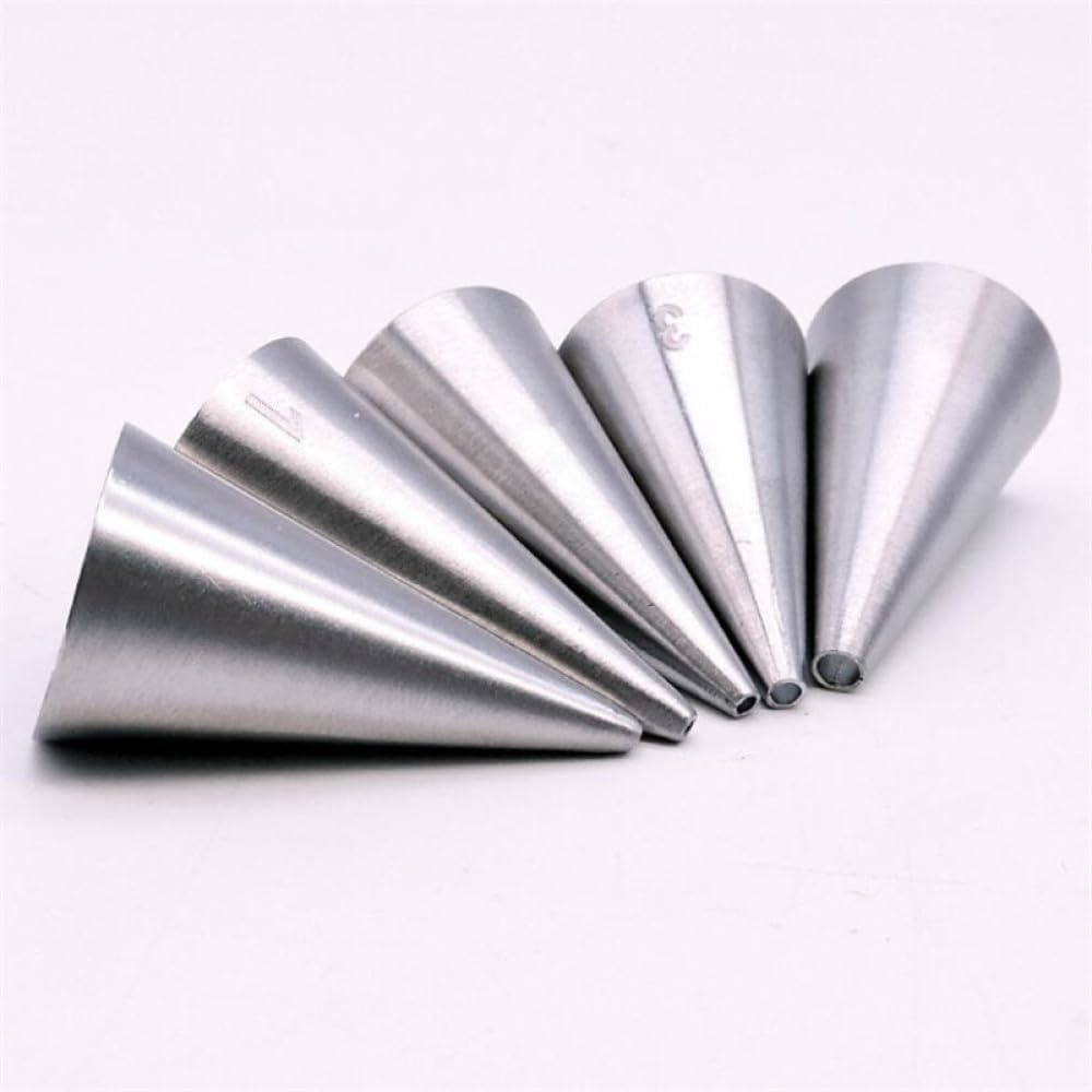 Baking Supplies Stainless Steel Icing Piping Nozzles Set Writing Cake Decorating Tools Cream Pastry Pastry Nozzles Set Cake Decorating Tips Set