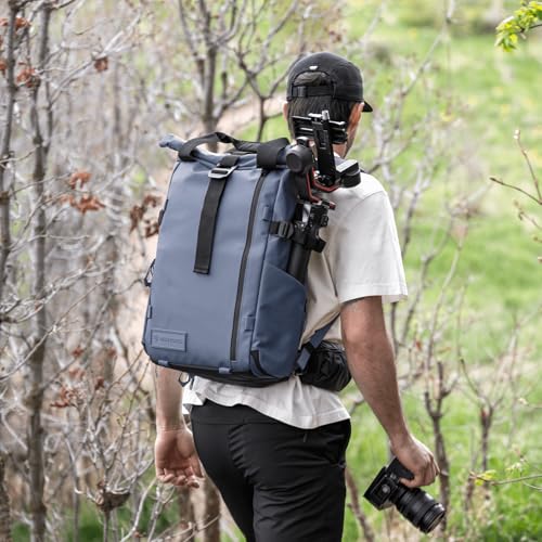 WANDRD PRVKE Rolltop 41L V4 Camera Backpack – Expandable Weatherproof Travel Bag with Laptop Sleeve and Clamshell Opening - Image 3