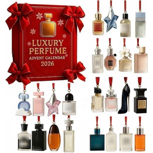 Calendario de Adviento 2026 con 24 Fragancias Unisex