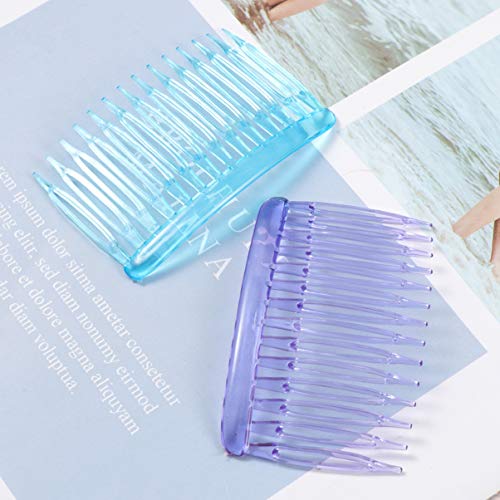 Peines Plásticos 12 Piezas Twist para Cabello Fino miniatura 6