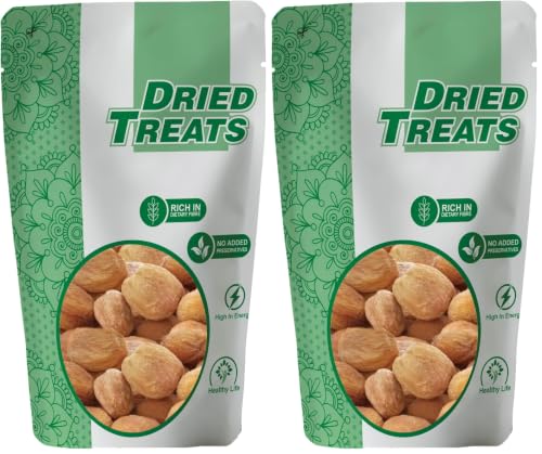 Image of Dried Treats Dried Khurmani (Apricots) 200 Grams - Sun-Dried Apricot, Ready-to-Eat Dry Fruit for Snacking, Cooking, Baking - Rich in Iron, Fiber & Antioxidants - Dried Khubani / Jardalu (Dried Apricot / Armenian Plum / Zardalu / Albaricoque / Mishmish