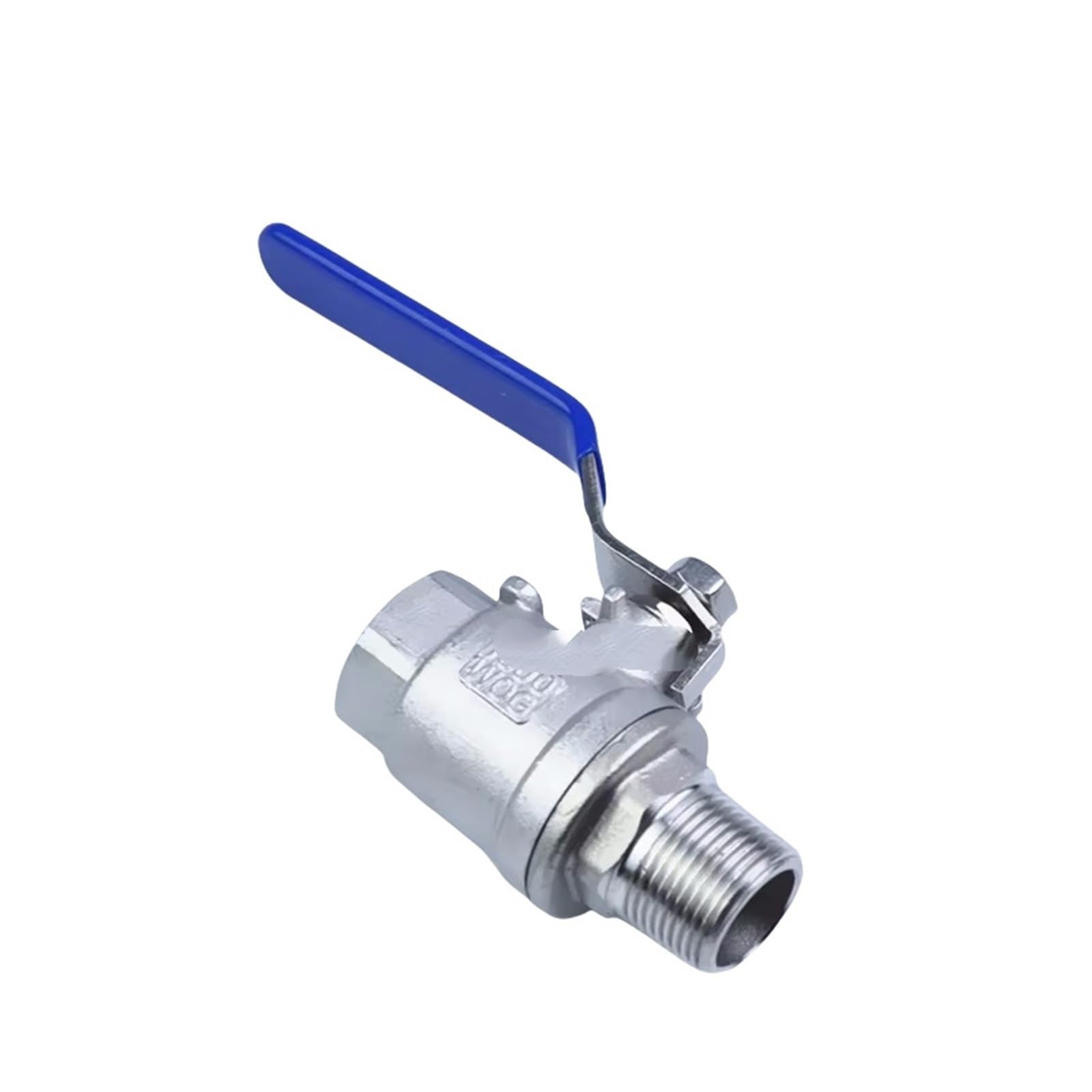 1 Uds BSP rosca hembra a macho válvula de bola acero inoxidable 304 for agua aceite Gas DN8 DN10 DN15(1")