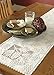 Heritage Lace, Ecru Woodland 45x14 Runner, 45 in x 14