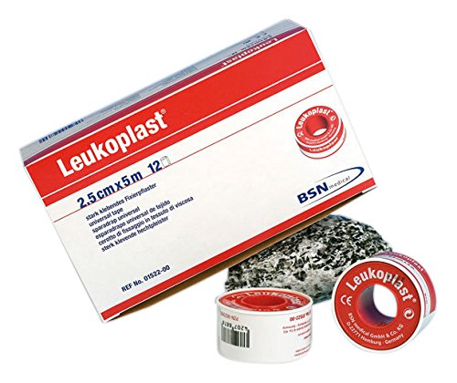 Leukoplast 1532 Verbandohne Schutzring, 2,5 cm x 5 m (12-er Pack)