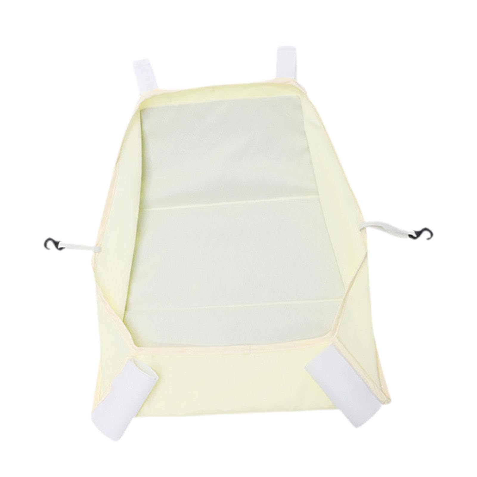 MagiDeal Baby Stroller Bottom Basket Baby Stroller Bottom Storage Bag Pram Organiser Bag Shopping Storage Case Portable Pram Basket Organizer Bag for Camping Outdoor Shopping, Beige