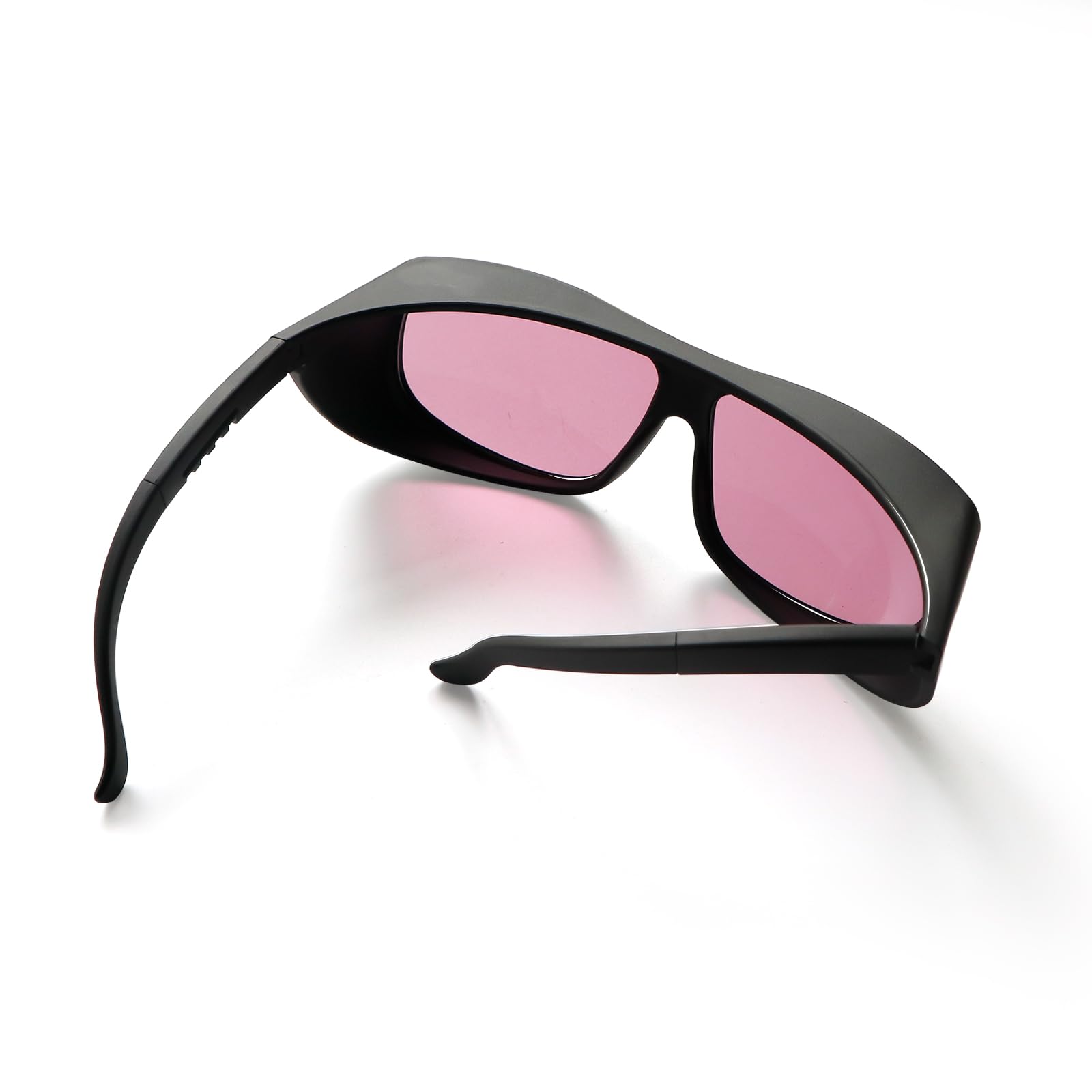 Gafas de Seguridad para Láser OD4+ 190-380nm & 750-860nm, 808nm, 830 nm, Gafas Láser de Luz Infrarroja Cercana y UV protección para Los Ojos con Estuche.