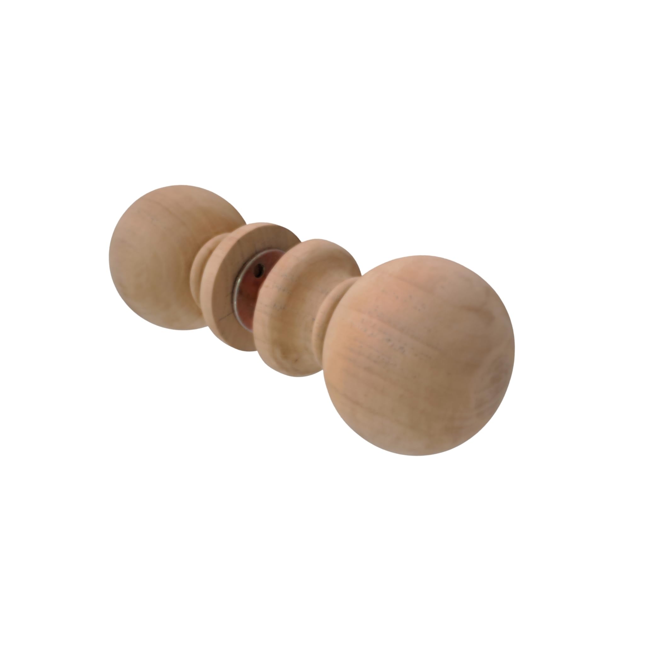 Teak Wood Door Knob 8268 – Solid Wooden Door Handle for Main Door, Bedroom, Safety Door | Premium Teak Craft | Smooth Finish | Includes Bolt with T nut-image-23