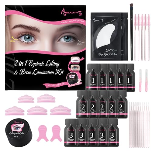 Beauty7 Kit Lifting Ciglia e Sopracciglia 2 in 1