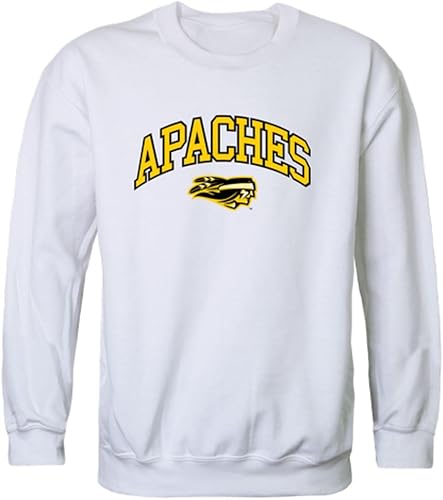 W Republic Tyler Junior College Apaches Script Crewneck Pullover Sweatshirt Sweater