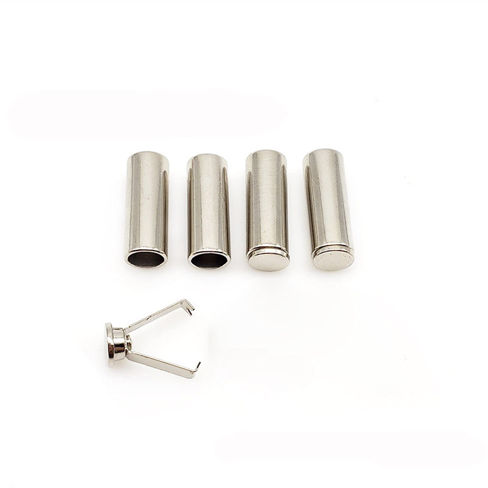 Cierre de Cordón, Cerradura de Cordón 100 PCS/LOTE Aleación de la aleación Hebilla Tapón Tapón Temporizante Termina Cerradura Correr Cuerda Colgante Hebilla Para Zapatos De Bolsa Accesorios Para Cue