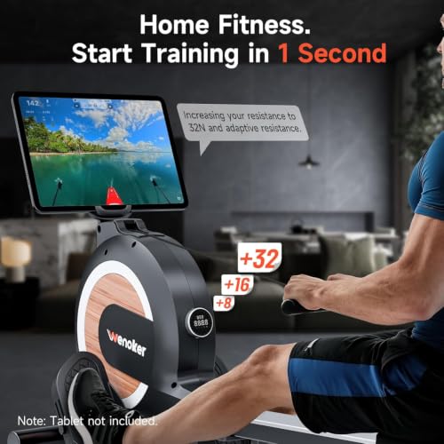Image of Wenoker Magnetic Rowing Machine for Home,Quiet & Smooth,Full Body Workout