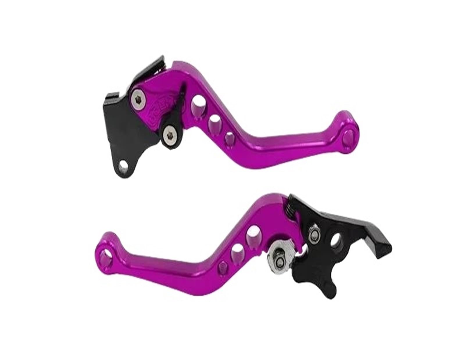 Super Dafi 5 Brake Clutch Levers For 125Cc Adjustable Cnc Motorcycle Brake Handle Motorbike Modification Clutch Drum Lever Handlebar Set Clutch Brake Lever(5)