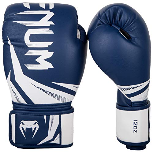 Venum Luvas de boxe Challenger 3.0 - 340 g, azul marinho/branco, 340 g