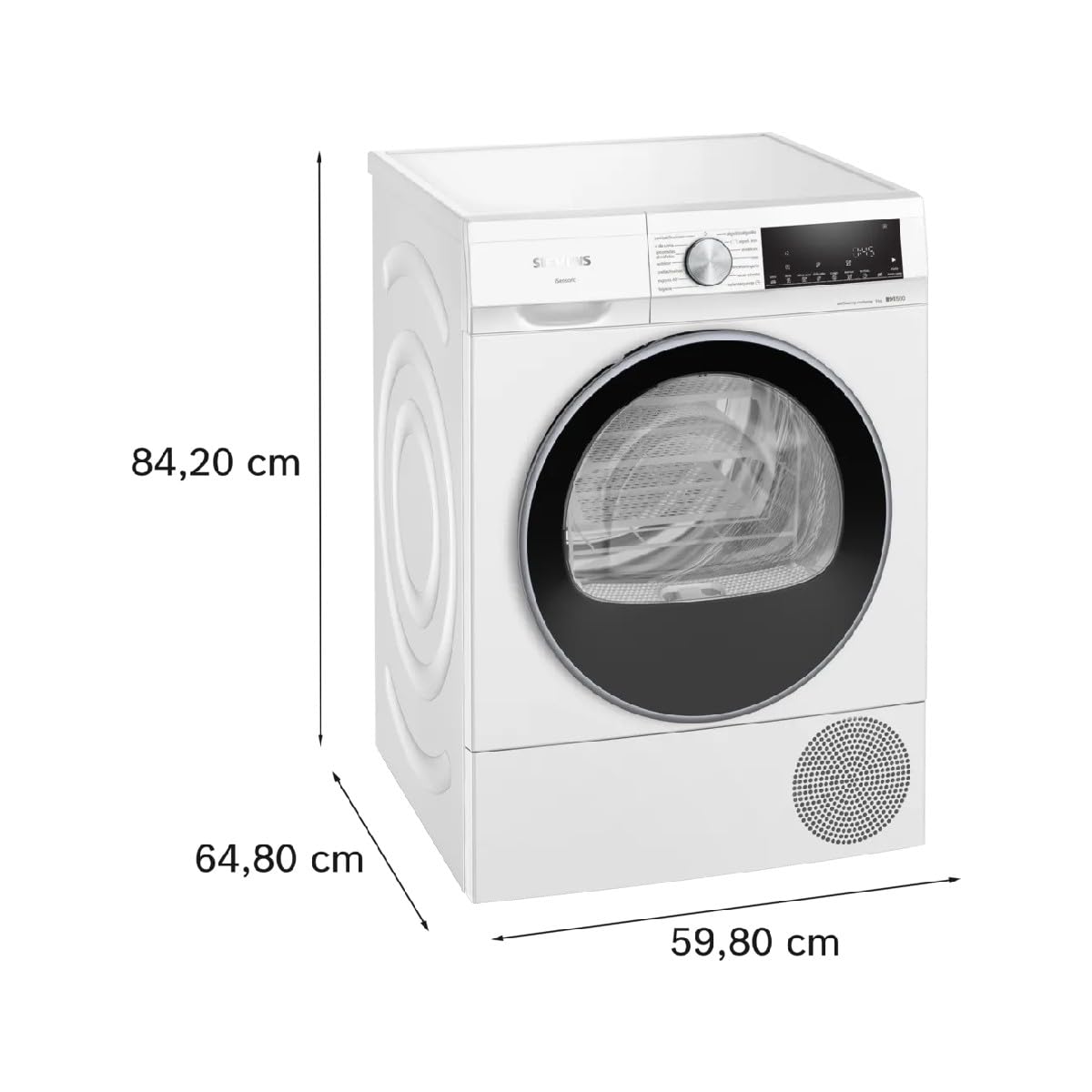 Secadora Siemens WQ45G2D0ES 9 kg blanco