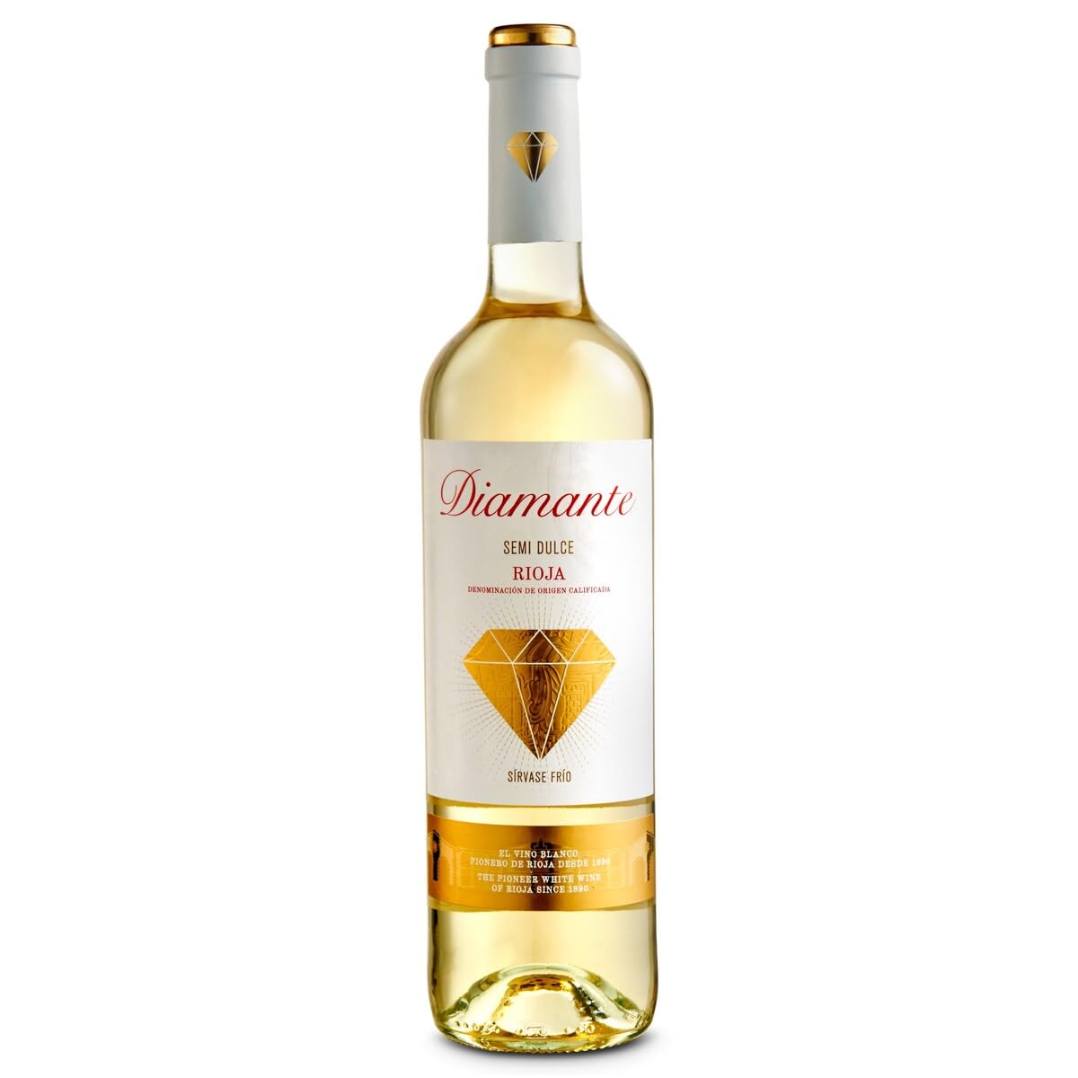 Diamante Blanco Diamante Vino Rioja Semi Dulce, 75Cl