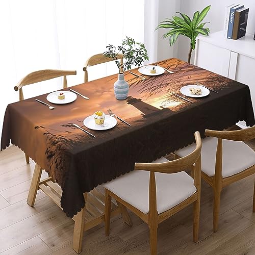 Nappe rectangulaire lavable anti-tache pour de vrais repas sans stress - 3